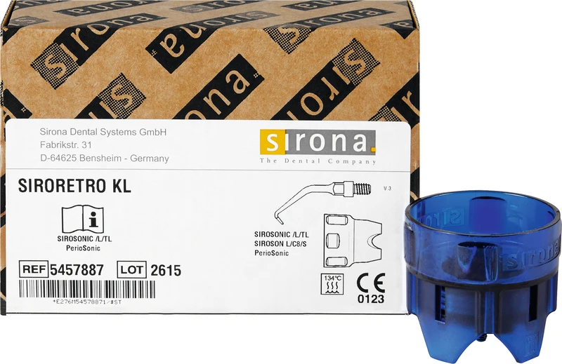 SiroSon, SiroSonic, PerioSonic Zubehör  Stück  SiroRetro KL, kurz, links, abgewinkelt