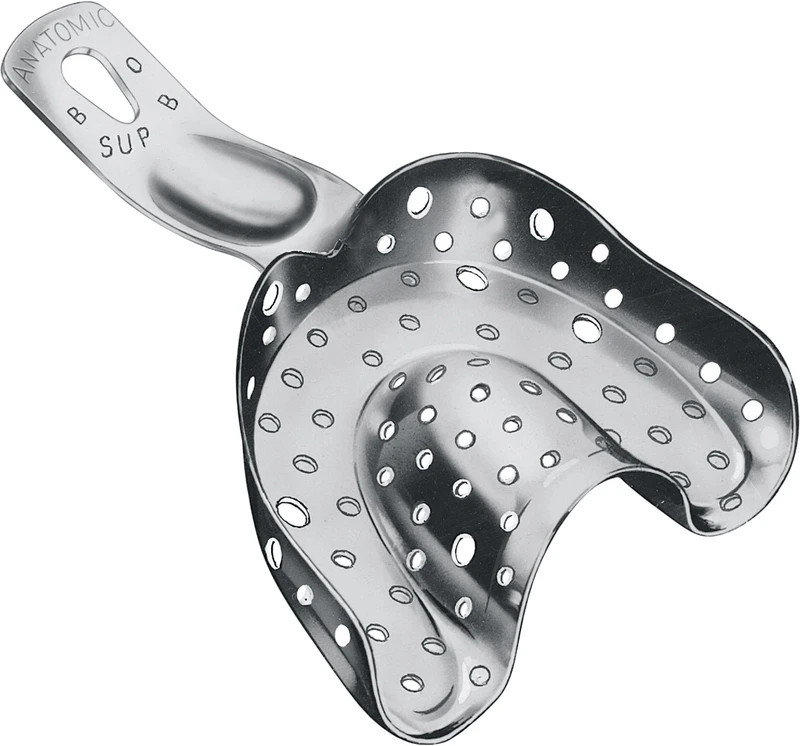 Abformlöffel bezahnt  Stück  OK Gr. B0, perforiert