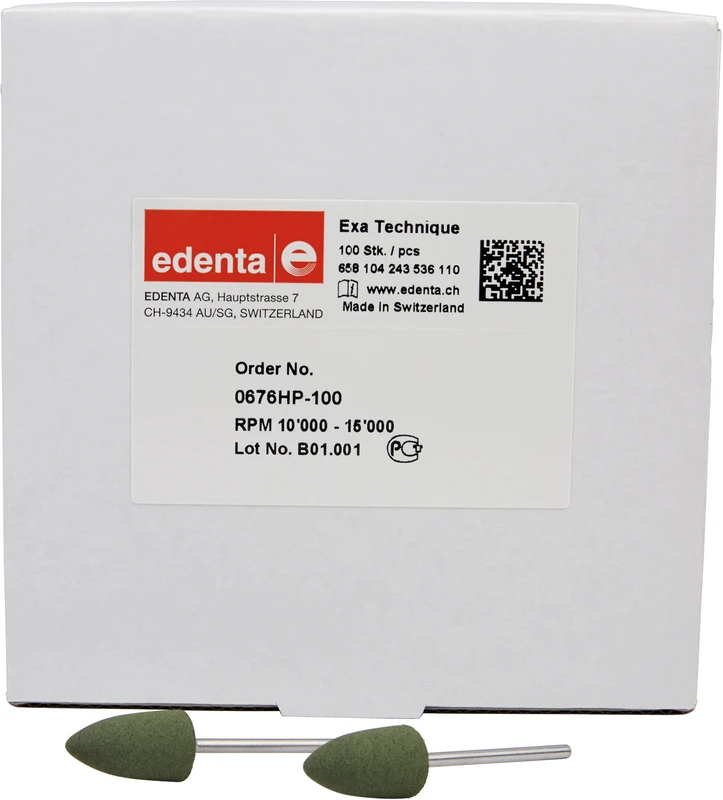 Exa Technique  Packung  100 Stück grün grob, HP, Figur 243, 19,5 mm, ISO 110