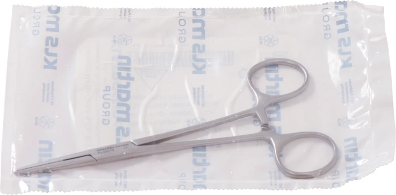 Arterienklemme nach Kelly  Stück  13-330-14-07, 14,5 cm, gerade
