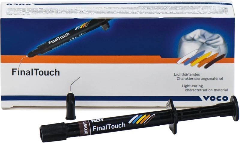 FinalTouch  Packung  1,5 g Spritze braun, Zubehör