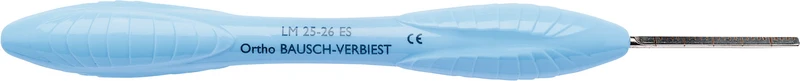 LM Spiegelgriff Ortho   Stück  25-Gewinde, hellblau, LM-ErgoSense® Griff