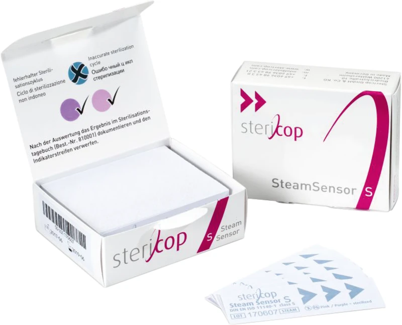 Steri-Indikator Steam-Sensor S  Packung  200 Stück