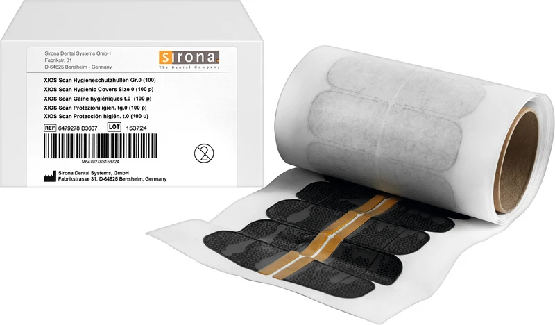 XIOS Scan Hygieneschutzhüllen  Packung  100 Stück Gr. 0