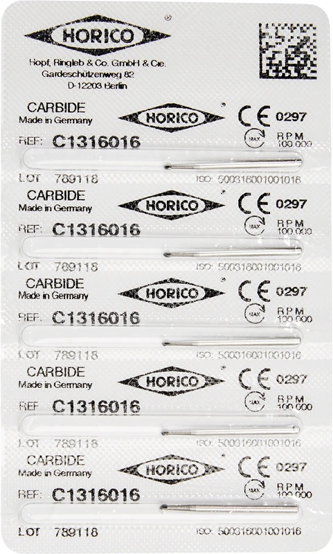 HM-Bohrer C1  Packung  5 Stück FGXL, Figur 001, ISO 016