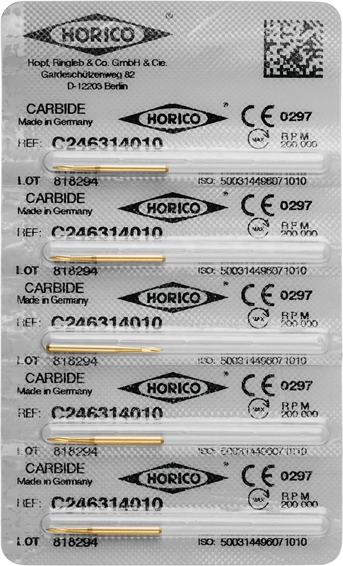 HM-Finierer C246  Packung  5 Stück FG, Figur 496, 3,5 mm, ISO 010