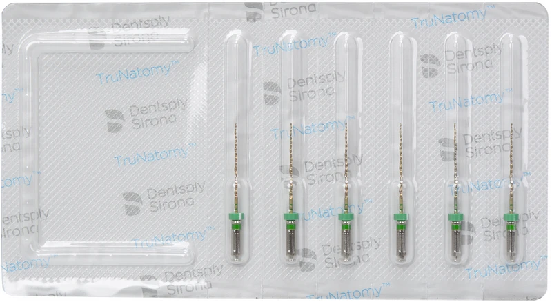 TruNatomy Feilen  Packung  6 Stück MEDIUM, 21 mm