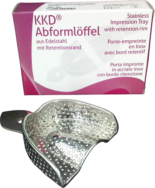 KKD® Abformlöffel Standardabdruck  Stück  OK-2, L, perforiert