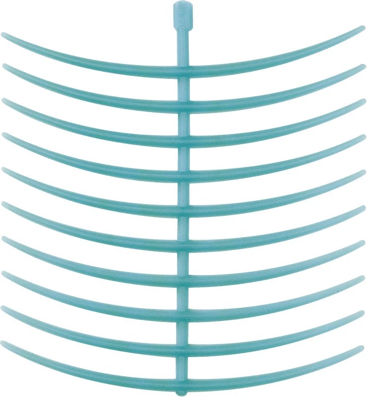 GEO Klammerprofile  Packung  10 Ringklammern, gebogen, selbstklebend