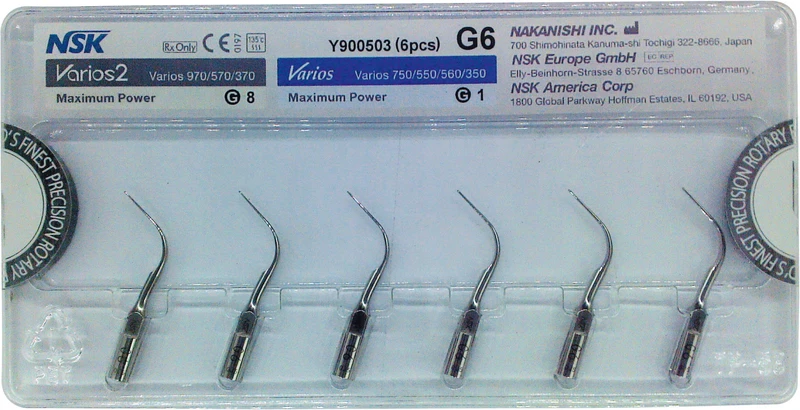 Varios Aufsätze  Packung  5+1 Scaling Aufsätze G6