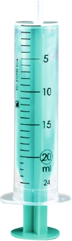 Einmalspritzen  Packung  80 Stück 20 ml