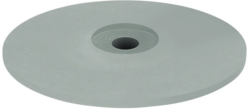 EVE ECOCERAM  Packung  100 Stück unmontiert, dunkelgrau fein, Figur Linse, 18 x 3 mm