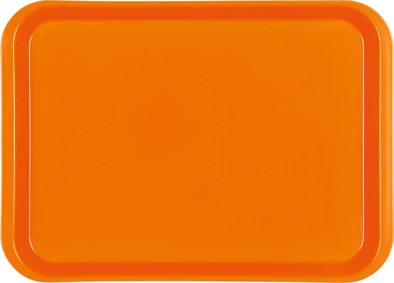 B-Lok Tray  Stück  Tray 34 x 24,5 x 2,2 cm, ohne Einteilung neonorange