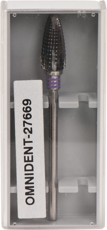Omni HM-Fräser Schliff 25  Stück  spiralverzahnt, 3 x violett, superfein, HP, Figur 274, 14 mm, ISO 060
