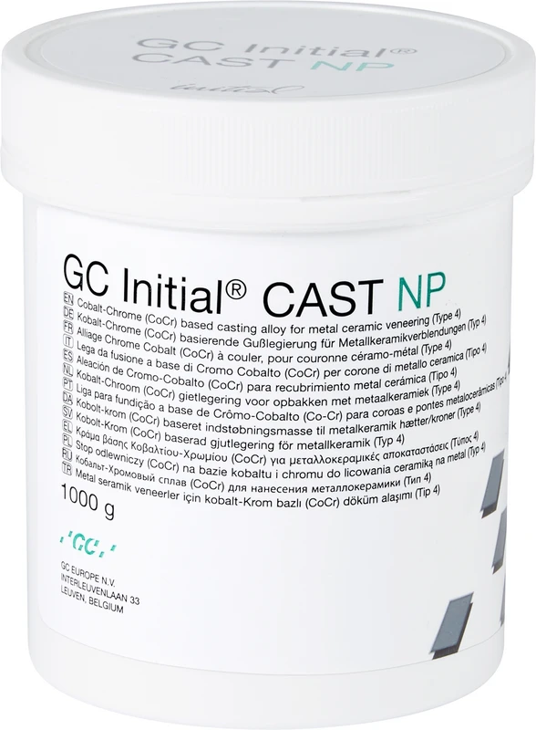 GC Initial CAST NP  Dose  1.000 g Legierung
