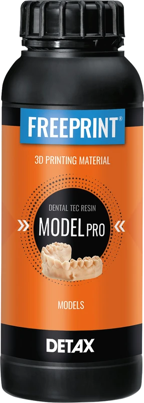 FREEPRINT® model pro  Flasche  1 kg Kunststoff 385 nm, caramel