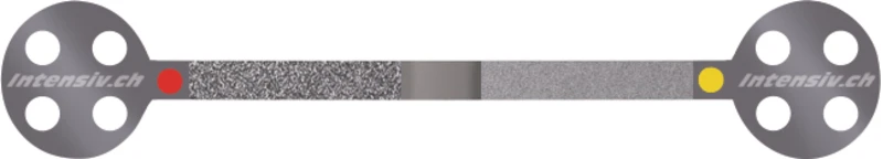 Intensiv Metall Diamantstreifen  Packung  6 ProxoStrips Anterior 40 µm \ 15 µm