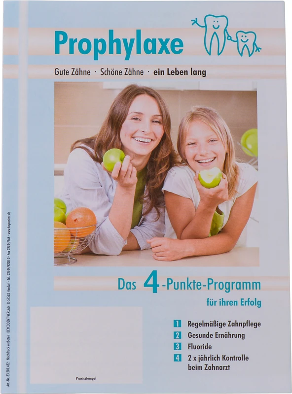 Patienten-Info Prophylaxe  Packung  50 Stück