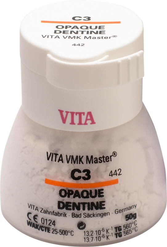 VITA VMK Master® VITA classical A1-D4®  Dose  50 g Pulver opaque dentin C3