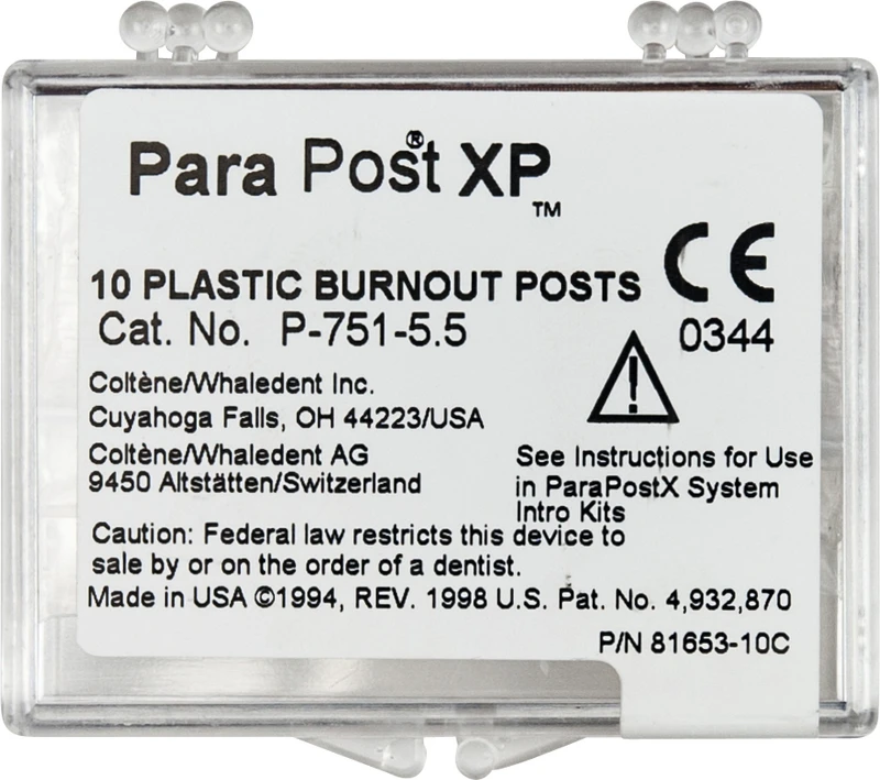 ParaPost® XP Ausbrennstifte  Nachfüllpackung  10 Stück Ø 1,4 mm