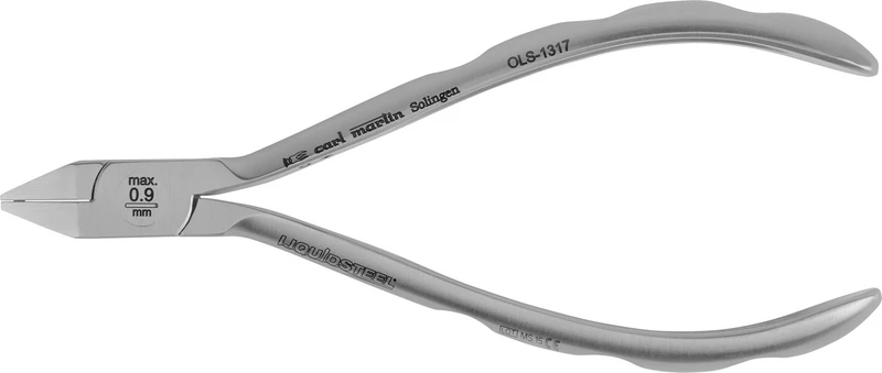 Drahtbiegezangen nach Adams  Stück  für bajonettförmige Stufe 0,5 mm, rechter Winkel