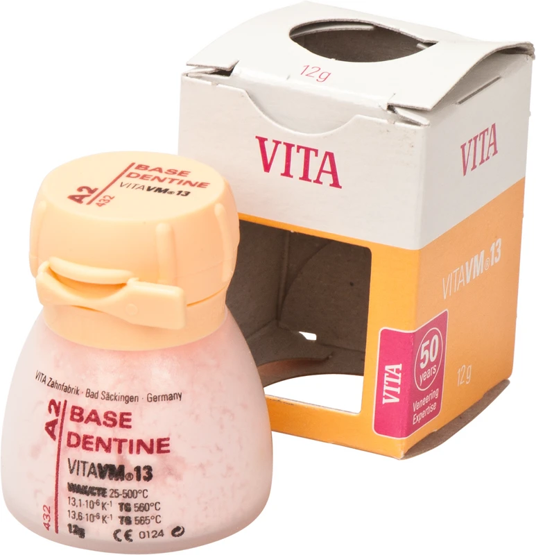 VITA VM® 13 classical A1-D4®  Dose  12 g Pulver base dentine A2