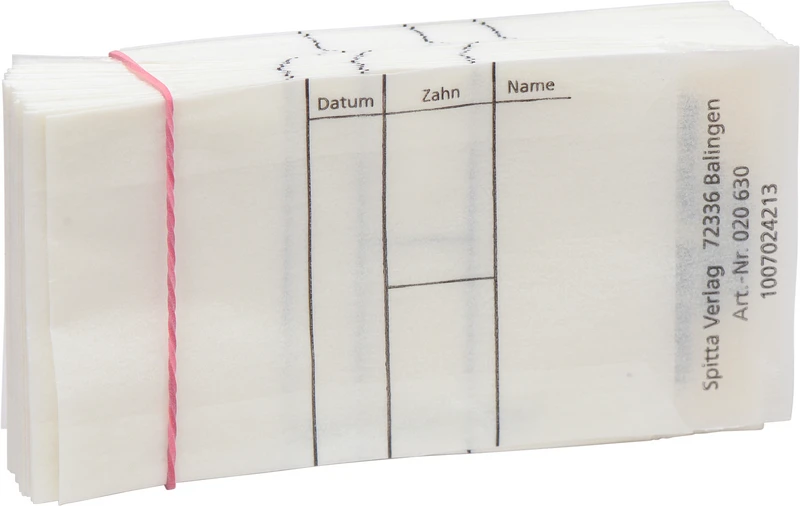 Röntgentütchen pergamin  Packung  100 Stück