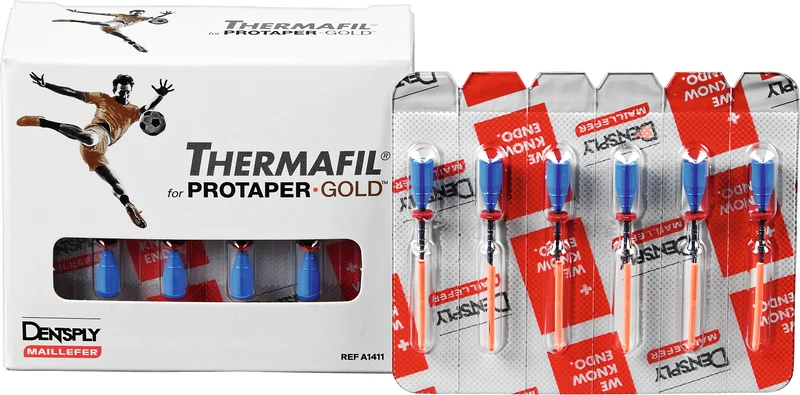 Thermafil ® for ProTaper Gold ®  Packung  5 x 6 Stück F3
