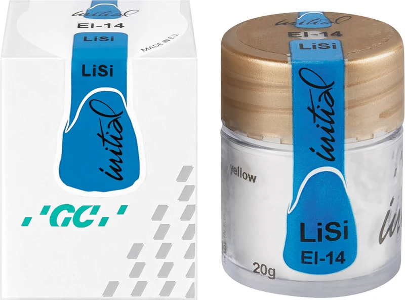 GC Initial LiSi  Dose  20 g Pulver schmelz EI-14
