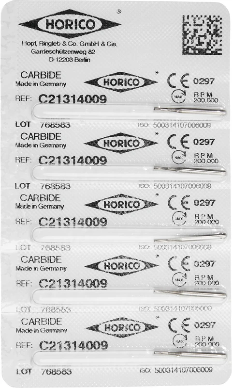 HM-Bohrer C21  Packung  5 Stück FG, Figur 107, ISO 009