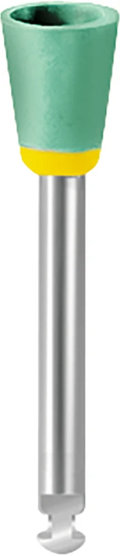 EVE DIACERA®  Stück  grün mittel, RA, Figur Kelch, 6 x 7,5 mm