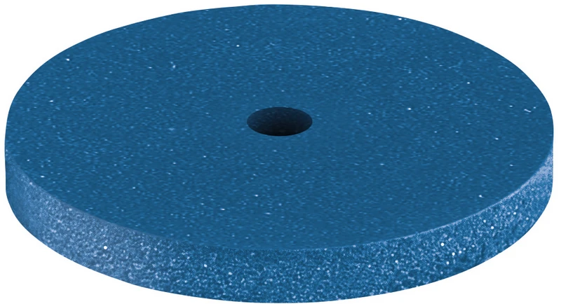 EVE UNIVERSAL blau  Packung  10 Stück unmontiert, blau mittel, Figur Rad, 17 x 2,5 mm