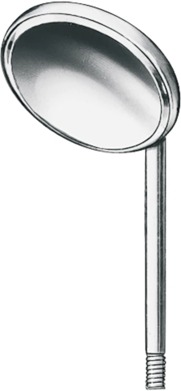 Mundspiegel  Stück  Ø 18 mm, Größe 2, Rhodium