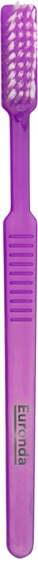 Monoart® Einmalzahnbürsten  Box  100 Stück mit Paste, lila