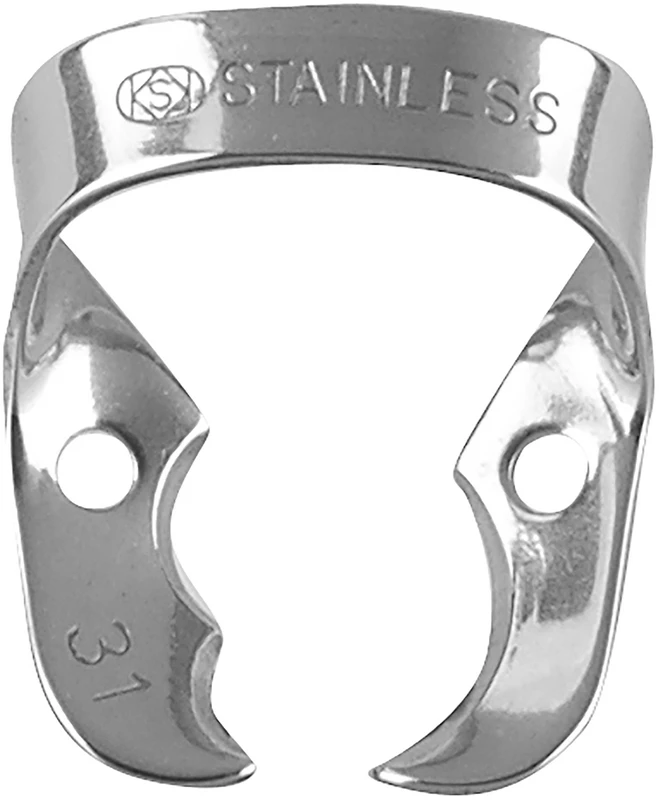 Fit-Kofferdam® Molarenklammern flügellos  Stück  Nr. 31