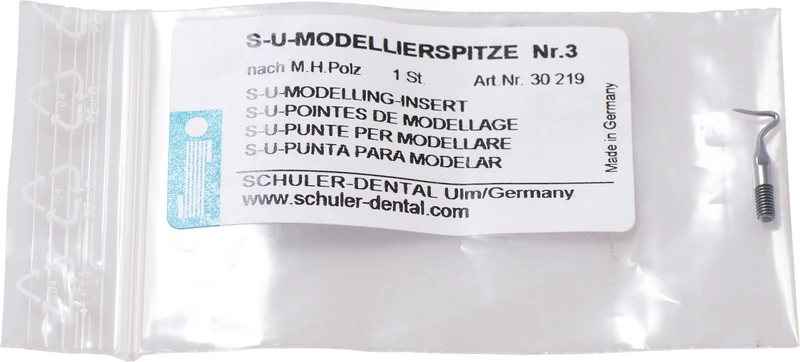 S-U-Modellierinstrumente nach M. H. Polz  Stück  Spitze Nummer 3
