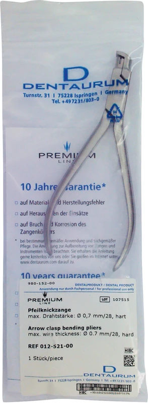 Pfeilknickzange  Stück  012-521-00