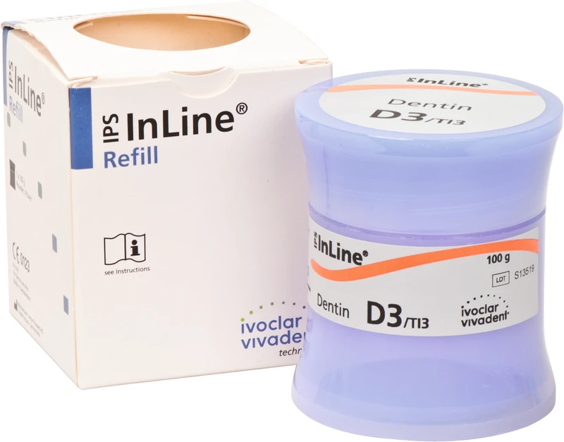 IPS InLine®  Dose  100 g Pulver dentin A-D D3