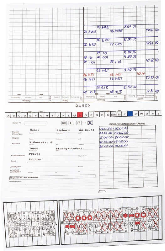 System Karteikarten A5  Packung  200 Stück weiß