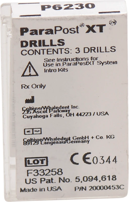 ParaPost® XT Bohrer  Nachfüllpackung  3 Stück Ø 0,9 mm braun