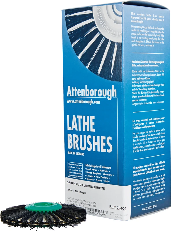 TOPDENT Original Calibris Bürste  Packung  10 Stück 3-reihig, Einlage, Chungking 20 mm, Ø 80 mm