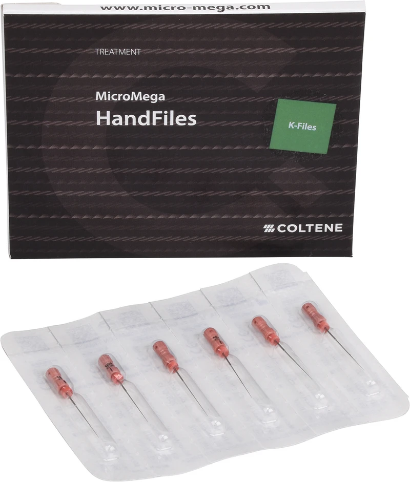 B6 K-Files  Packung  6 Stück 25 mm, ISO 006