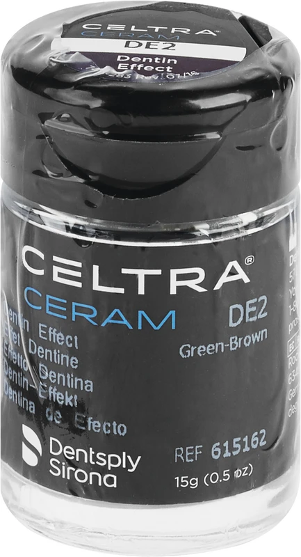 CELTRA® CERAM  Dose  15 g Pulver dentin effect green-brown D2
