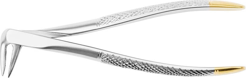 Spezialzangen  Stück  HSA 208-06, für untere Wurzeln und Stifte, diamantiert