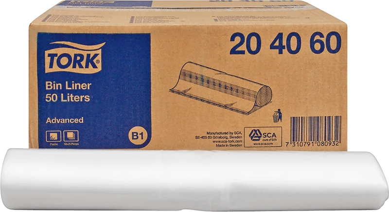 TORK® Abfallsäcke  Karton  10 x 25 Tüten, 50 l
