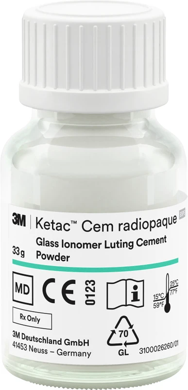 Ketac Cem radiopaque  Packung  33 g Pulver