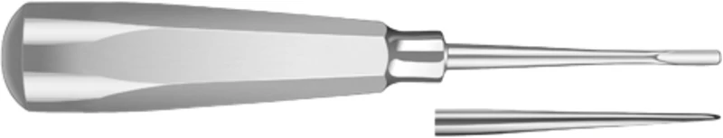 Wurzelheber LS  Stück  LS589\2, 3,5 mm, gerade