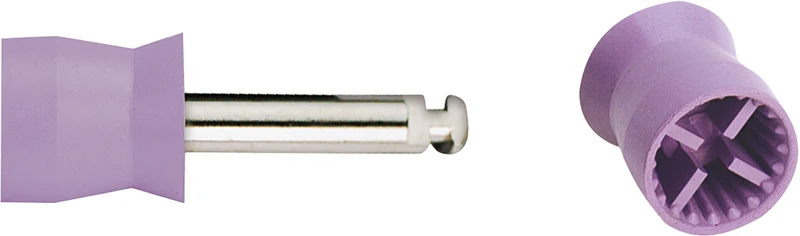 Young Prophylaxekelch Petite Web  Packung  144 Stück lila kurz, weich, Latch Type