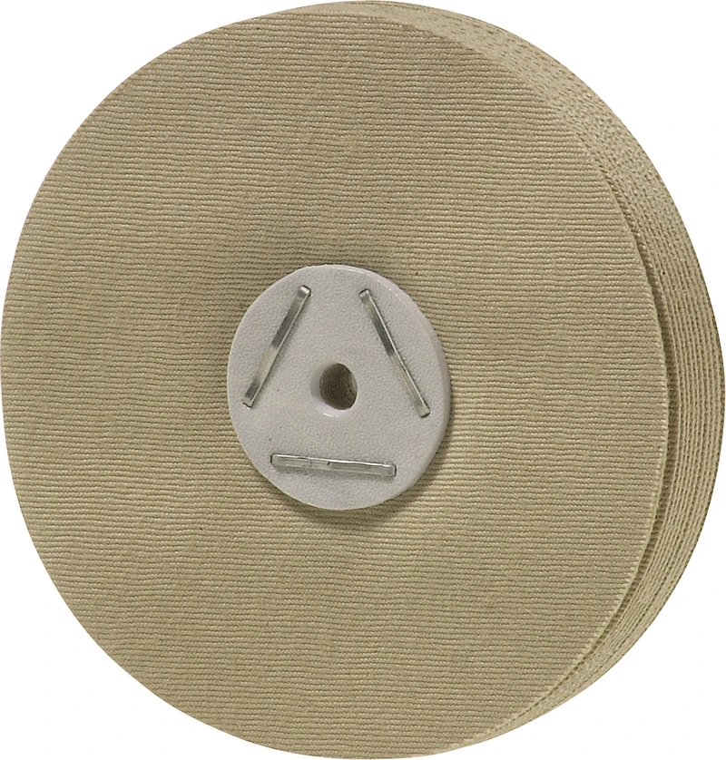 Leinenschwabbel  Packung  4 Stück silikonisiert, Ø 80 mm, S: 10 mm