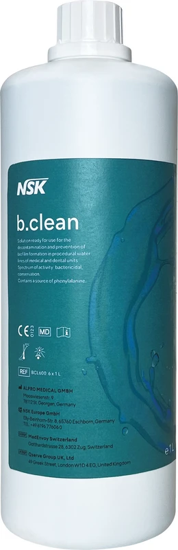 b.clean   Karton  6 x 1 Liter Flasche Entkeimung